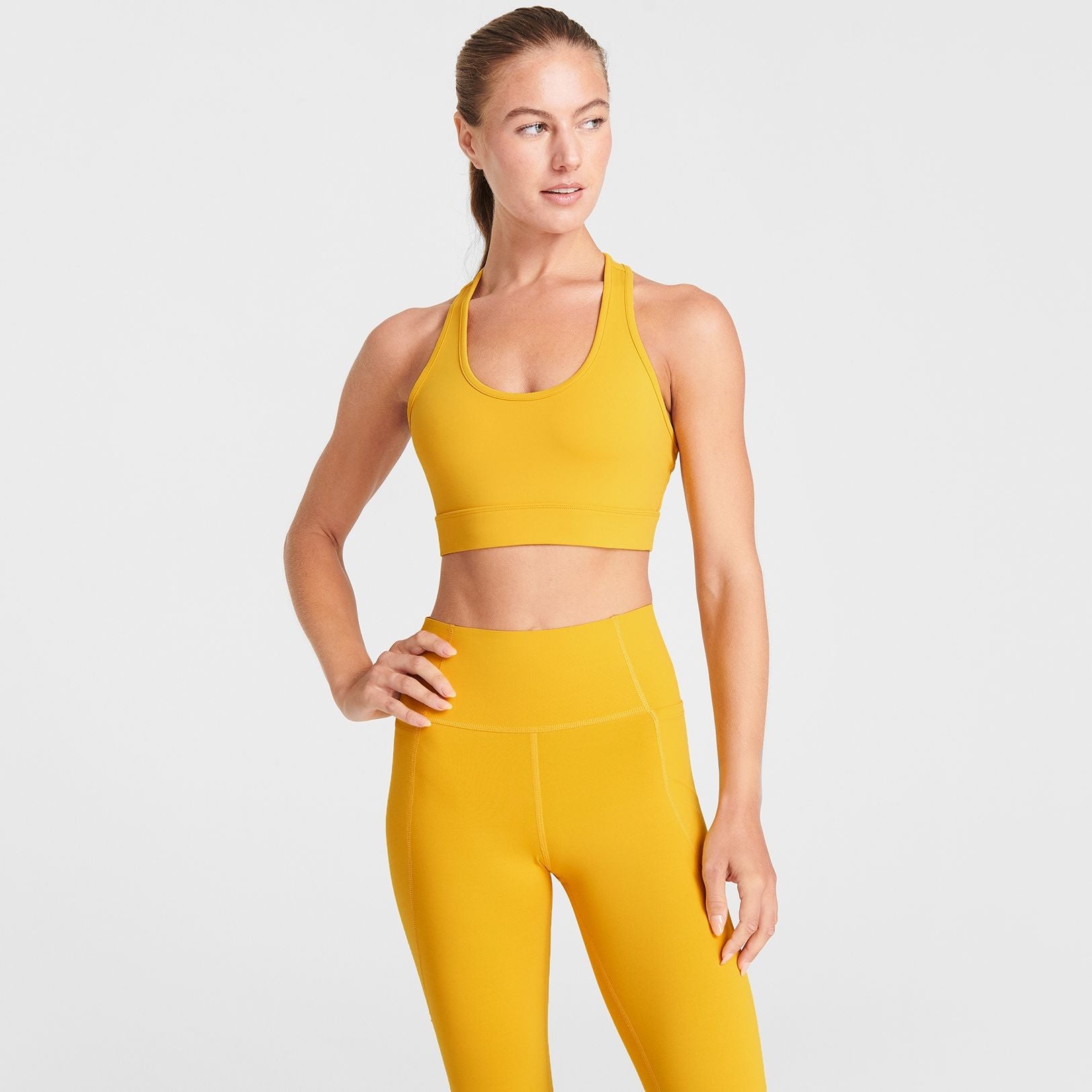 Mango Yellow_Sports Bra