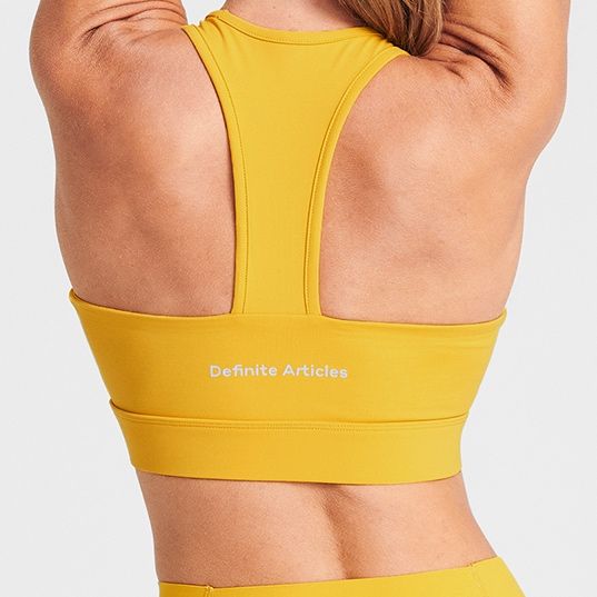 Mango Yellow_Sports Bra
