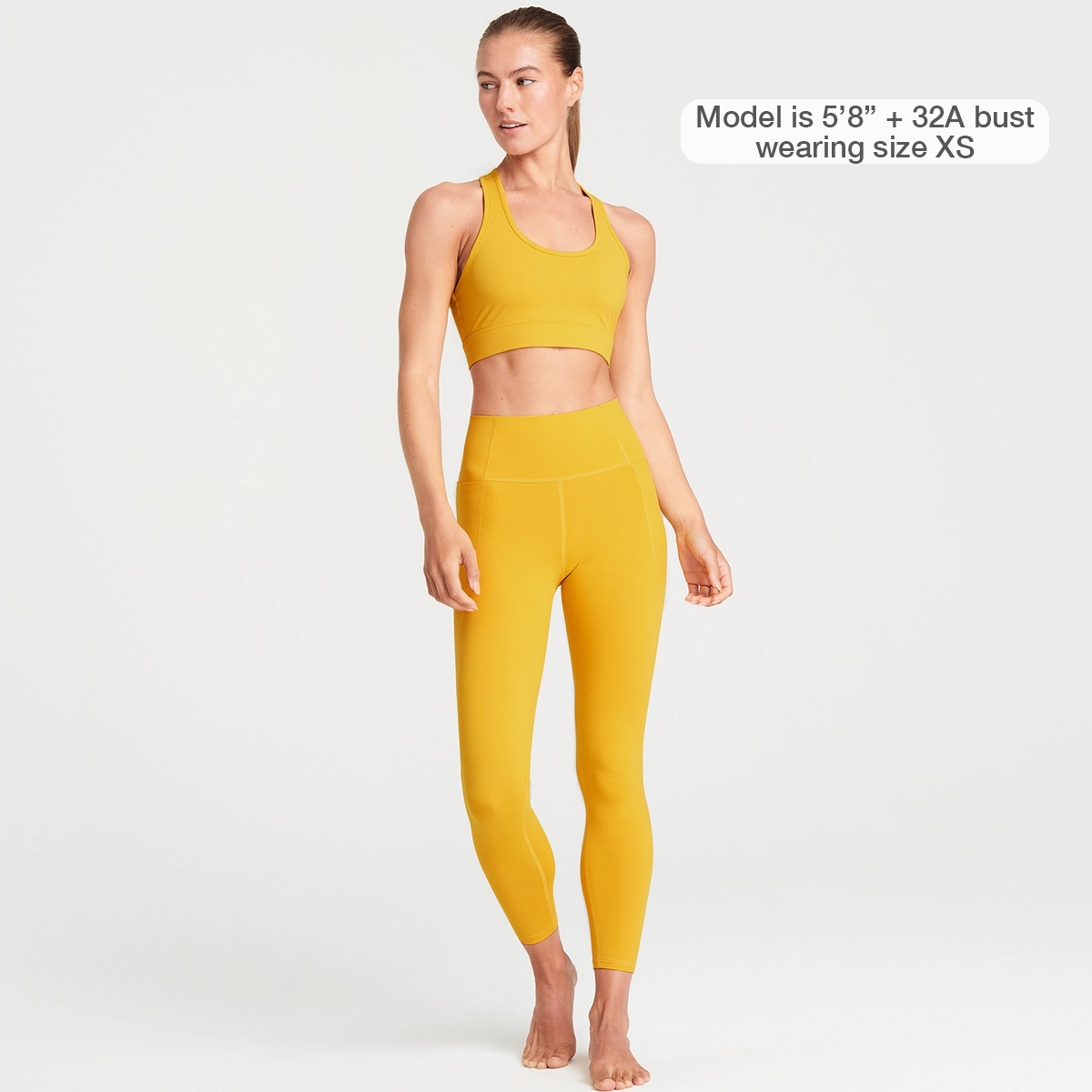 Mango Yellow_Sports Bra