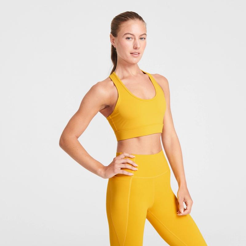 Mango Yellow_Sports Bra