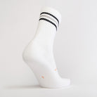 White Black Grey Black Stripe_Striped Crew