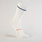 White With Blue Stripe_Ultra Thin Crew