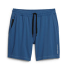 Ocean blue Tor Shorts by Definite Articles. 