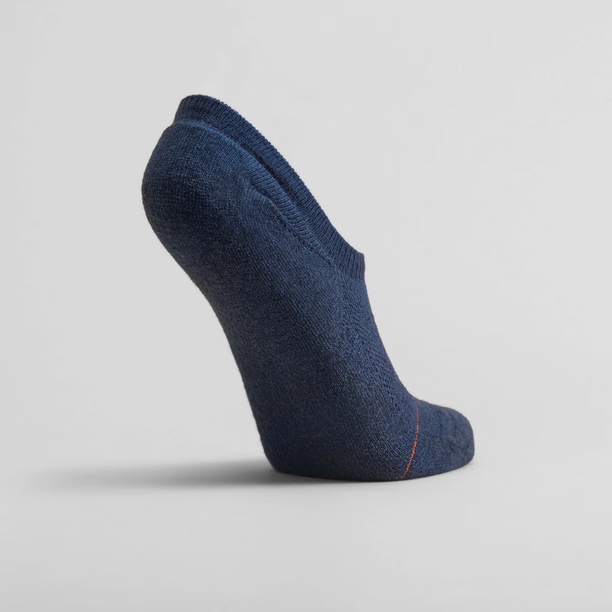 Women's mid blue no-show sock 6-pack by Definite Articles, front view