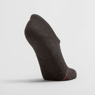 Women's charcoal no-show sock 6-pack by Definite Articles, side profile
